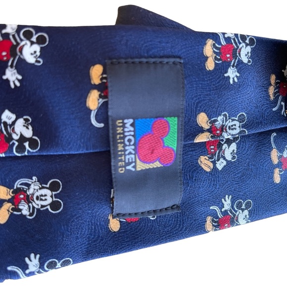 Vintage Mickey Unlimited Neck Tie 100% Polyester - Picture 5 of 5